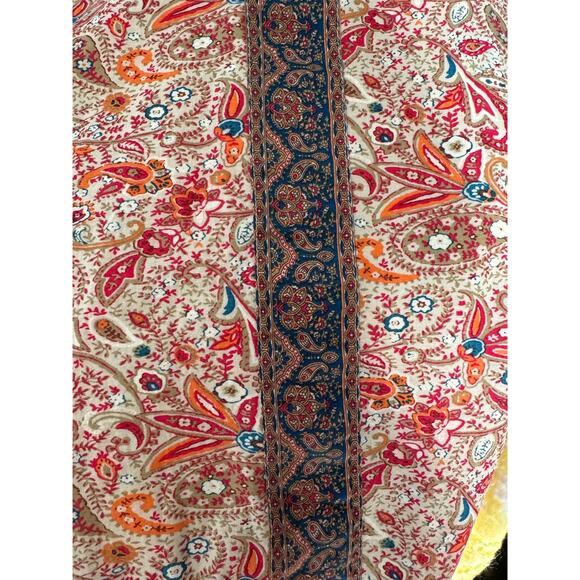 Haute Hippie flutter sleeve, tiered peasant-style maxi-dress size 14 - Picture 8 of 14